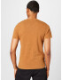 JACK & JONES Tricou 'SPLIT' maro caramel - Pled.ro