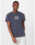 JACK & JONES Tricou 'STENCIL' albastru porumbel / alb - Pled.ro