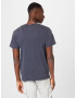 JACK & JONES Tricou 'STENCIL' albastru porumbel / alb - Pled.ro