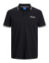 JACK & JONES Tricou 'TONS' bleumarin / galben auriu / negru / alb - Pled.ro