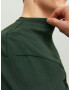 JACK & JONES Tricou verde pin / alb - Pled.ro