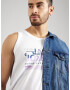 JACK & JONES Tricou 'WATER' bleumarin / lila / alb - Pled.ro