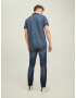 JACK & JONES Tricou 'WIN' albastru marin / albastru fumuriu - Pled.ro