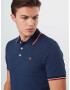 JACK & JONES Tricou 'Win' bleumarin / galben amestecat / sângeriu / alb - Pled.ro