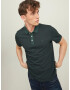 JACK & JONES Tricou 'WIN' verde pin - Pled.ro