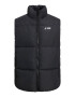 JACK & JONES Vestă 'MAX' negru / alb - Pled.ro