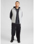 JACK & JONES Vestă 'OZZY' gri deschis / alb - Pled.ro