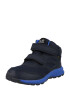 JACK WOLFSKIN Botine 'Woodland' albastru / bleumarin / argintiu / alb - Pled.ro