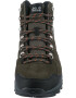 JACK WOLFSKIN Botine 'REFUGIO' gri / kaki / portocaliu / negru - Pled.ro