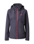 JACK WOLFSKIN Geacă outdoor 'Evendale' gri grafit / roz - Pled.ro