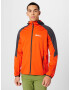 JACK WOLFSKIN Geacă outdoor 'Feldberg' gri metalic / roșu orange / alb - Pled.ro