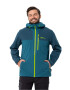 JACK WOLFSKIN Geacă outdoor 'Go Hike' cyan / verde limetă / verde petrol - Pled.ro