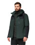 JACK WOLFSKIN Geacă outdoor 'JASPER' verde închis / negru - Pled.ro