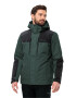 JACK WOLFSKIN Geacă outdoor 'JASPER' verde închis / negru - Pled.ro