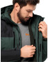 JACK WOLFSKIN Geacă outdoor 'JASPER' verde închis / negru - Pled.ro