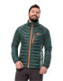 JACK WOLFSKIN Geacă outdoor 'ROUTEBURN PRO INS' gri fumuriu / verde închis / portocaliu neon - Pled.ro