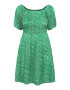 JDY Rochie 'LOTUS' verde / alb - Pled.ro