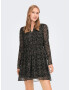 JDY Rochie 'Mulan' gri / negru - Pled.ro