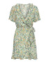 JDY Rochie 'Starr' verde pastel / verde deschis / portocaliu / negru / alb - Pled.ro