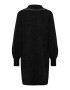 JDY Rochie tricotat 'AUBRAY' negru / alb perlat - Pled.ro