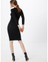 JDY Rochie tricotat 'Kate' negru - Pled.ro