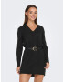 JDY Rochie tricotat 'LAURA' negru - Pled.ro