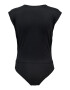 JDY Tricou body 'Beanie' negru - Pled.ro