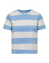 JDY Tricou 'Pablo' albastru deschis / alb - Pled.ro