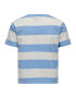 JDY Tricou 'Pablo' albastru deschis / alb - Pled.ro