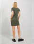 JJXX Rochie 'WOOD' oliv / alb - Pled.ro