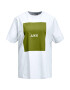 JJXX Tricou 'AMBER' verde stuf / alb - Pled.ro