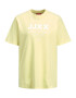 JJXX Tricou 'Bea' galben / alb - Pled.ro