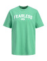 JJXX Tricou 'BEA' verde jad / alb - Pled.ro