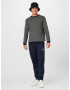 JOOP! Jeans Pulover 'Ayden' bleumarin / alb - Pled.ro