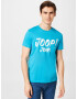 JOOP! Tricou 'Adamo' turcoaz / alb - Pled.ro