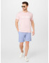 JOOP! Tricou roz / alb - Pled.ro