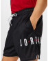 Jordan Pantaloni negru / alb - Pled.ro