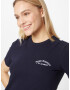 Juicy Couture Black Label Tricou 'HAYLEE' bleumarin / alb - Pled.ro