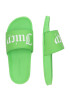 Juicy Couture Flip-flops 'PATTI' verde limetă / alb - Pled.ro