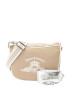 Juicy Couture Geantă de umăr 'Heather' gri taupe / gri argintiu / alb - Pled.ro