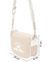 Juicy Couture Geantă de umăr 'Heather' gri taupe / gri argintiu / alb - Pled.ro