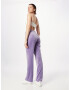 Juicy Couture Pantaloni 'Tina' gri argintiu / mov liliachiu - Pled.ro