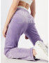 Juicy Couture Pantaloni 'Tina' gri argintiu / mov liliachiu - Pled.ro