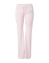 Juicy Couture Pantaloni 'LAYLA' roz deschis / argintiu - Pled.ro