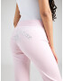 Juicy Couture Pantaloni 'LAYLA' roz deschis / argintiu - Pled.ro