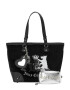 Juicy Couture Plase de cumpărături negru / argintiu / alb - Pled.ro