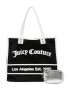 Juicy Couture Plase de cumpărături 'Rosmarie' negru / alb - Pled.ro