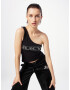 Juicy Couture Top 'DIGI' negru / transparent - Pled.ro