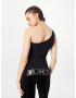 Juicy Couture Top 'DIGI' negru / transparent - Pled.ro