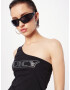 Juicy Couture Top 'DIGI' negru / transparent - Pled.ro